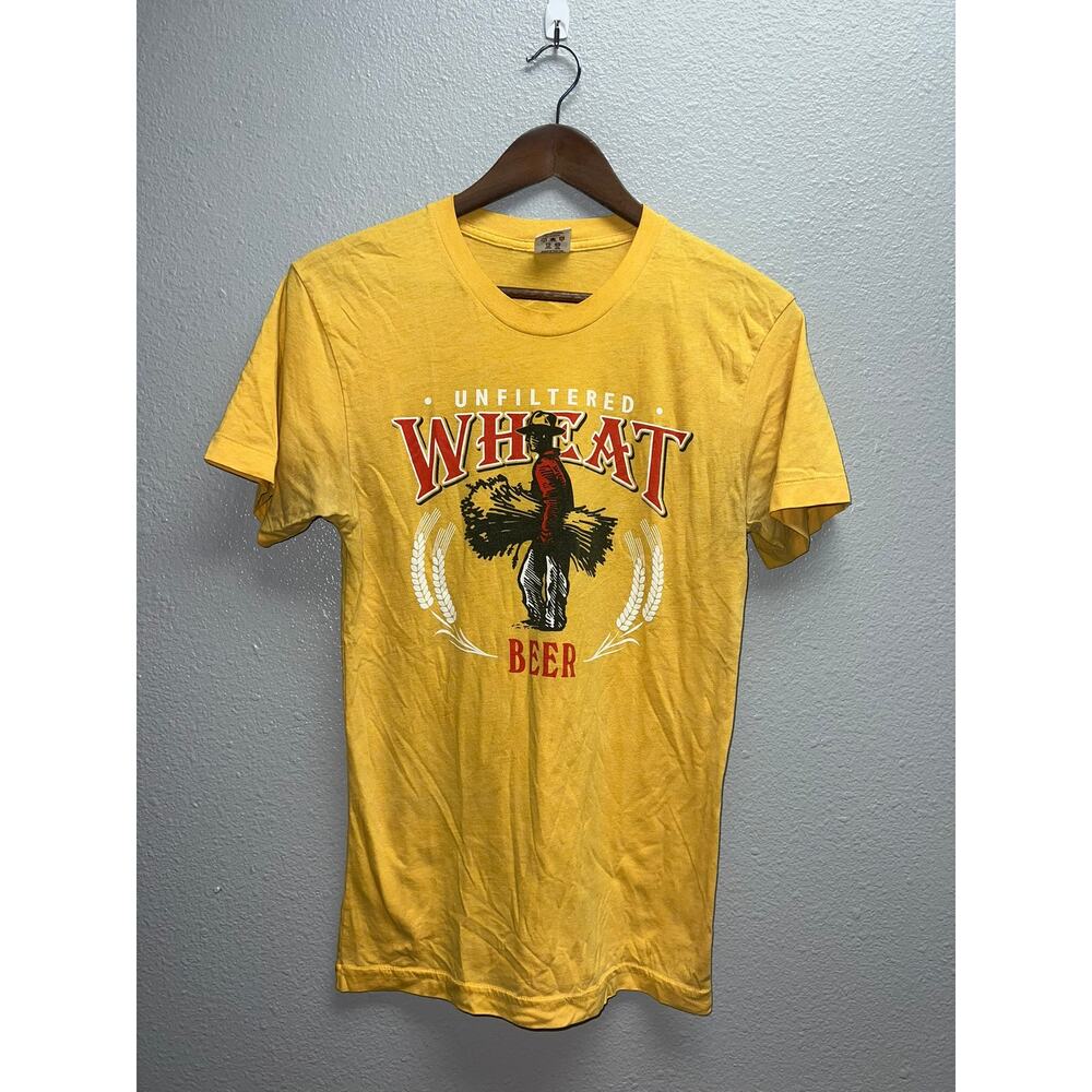 Wheat Beer Shirt Charlie Hustle Boulevard Brewing Midwest Alcohol Graphic Tee S